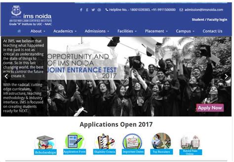 ims noida website.